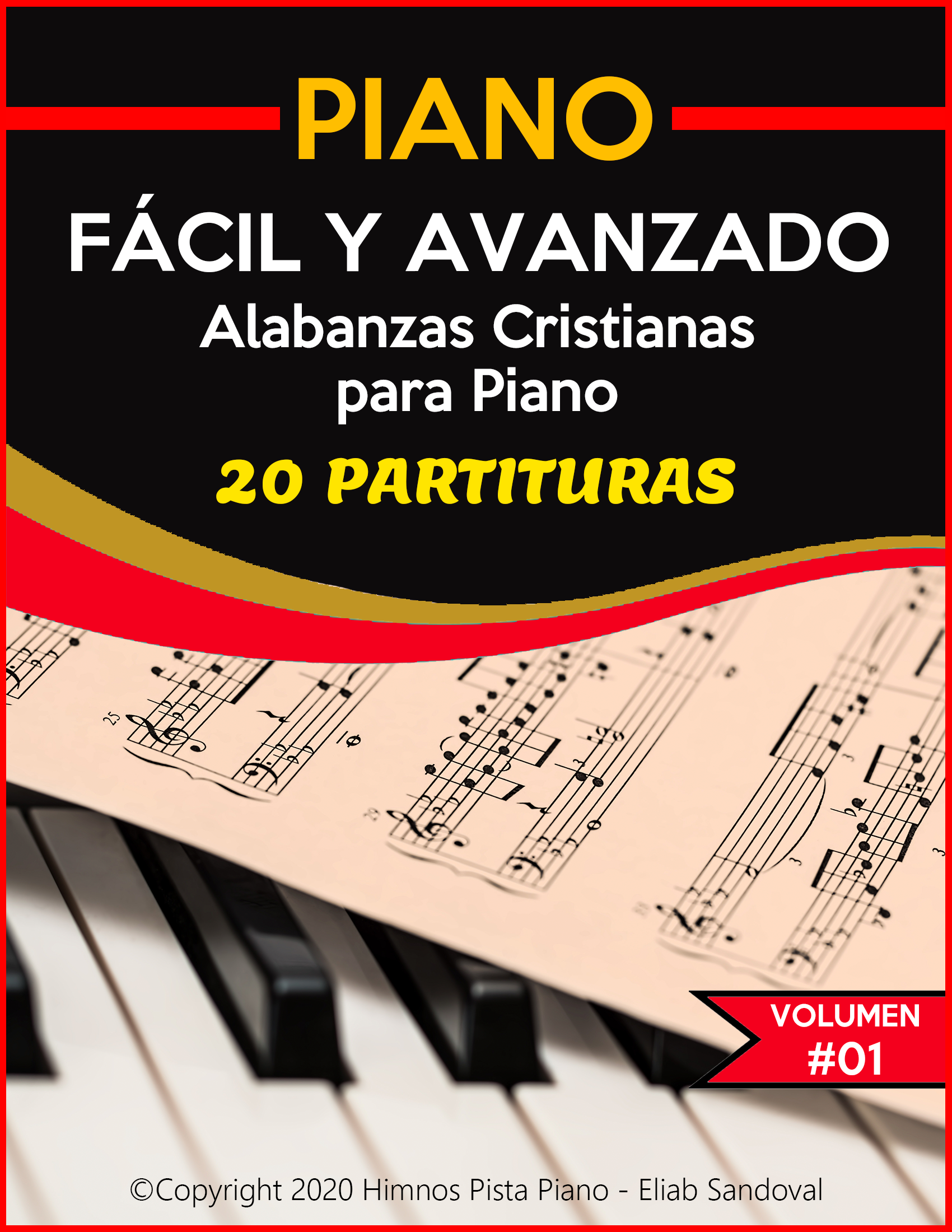 Himnos Pista Piano 20 Alabanzas Cristianas Para Piano