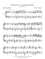 himno 191 partitura para piano