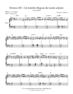 Himno 225 partitura fácil para piano
