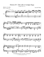 himno 29 partitura para piano