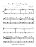 himno 29 partitura facil para piano