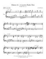 himno 16 partitura para piano