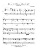 himno 20 partitura para piano