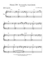 himno 238 partitura facil para piano